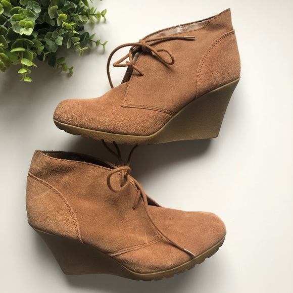 White Mountain Shoes - White Mountain Wedge Booties